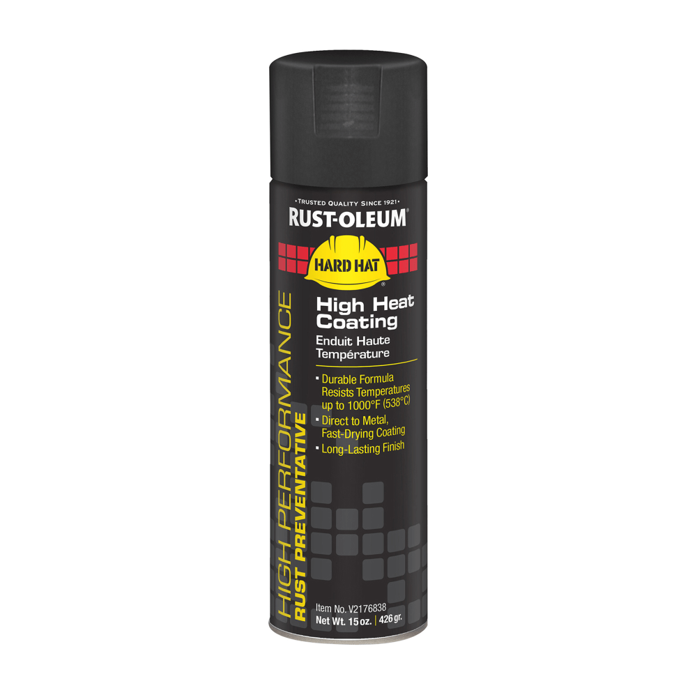 Rust-Oleum Hard Hat High Performance V2100 System Rust Preventive Enamel Spray Paint  - V2176838