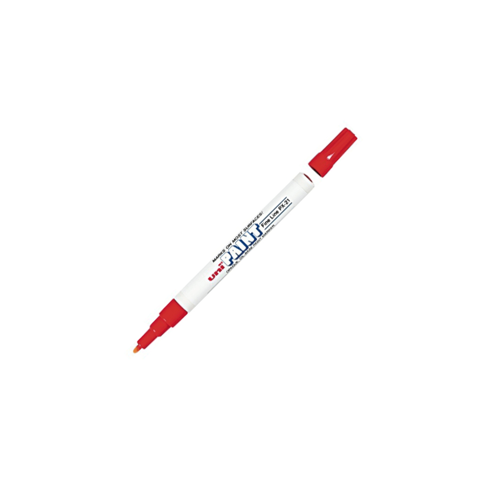 Uni PAINT PX-21 - Marker - permanent - red - oil-based ink - 1.2 mm - fine