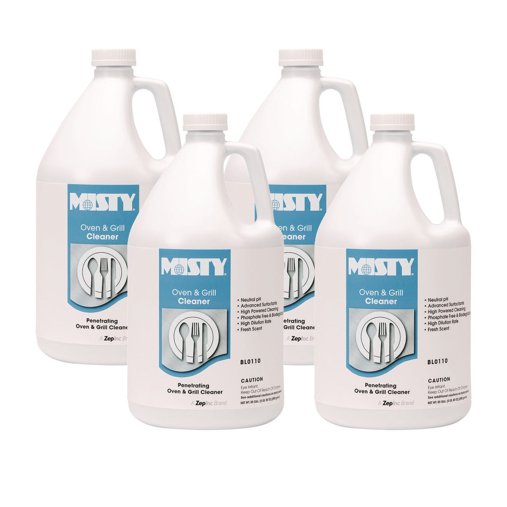 Misty Heavy-Duty Oven and Grill Cleaner, 1 gal Bottle
