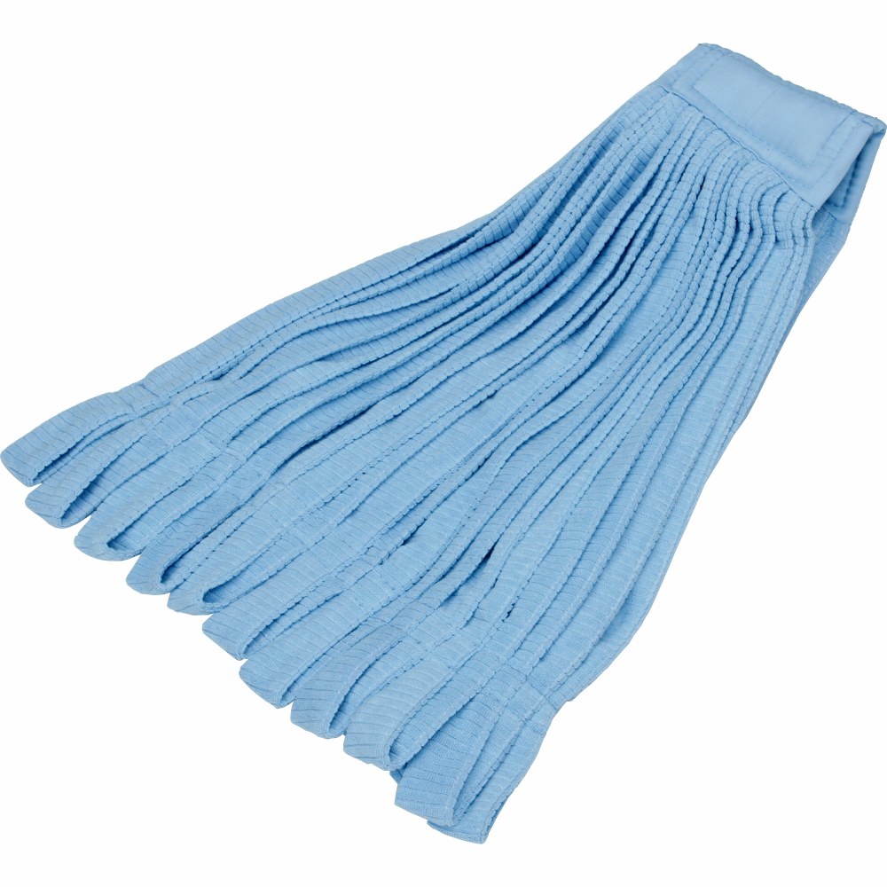 SKILCRAFT Microfiber Tube Mophead, Blue