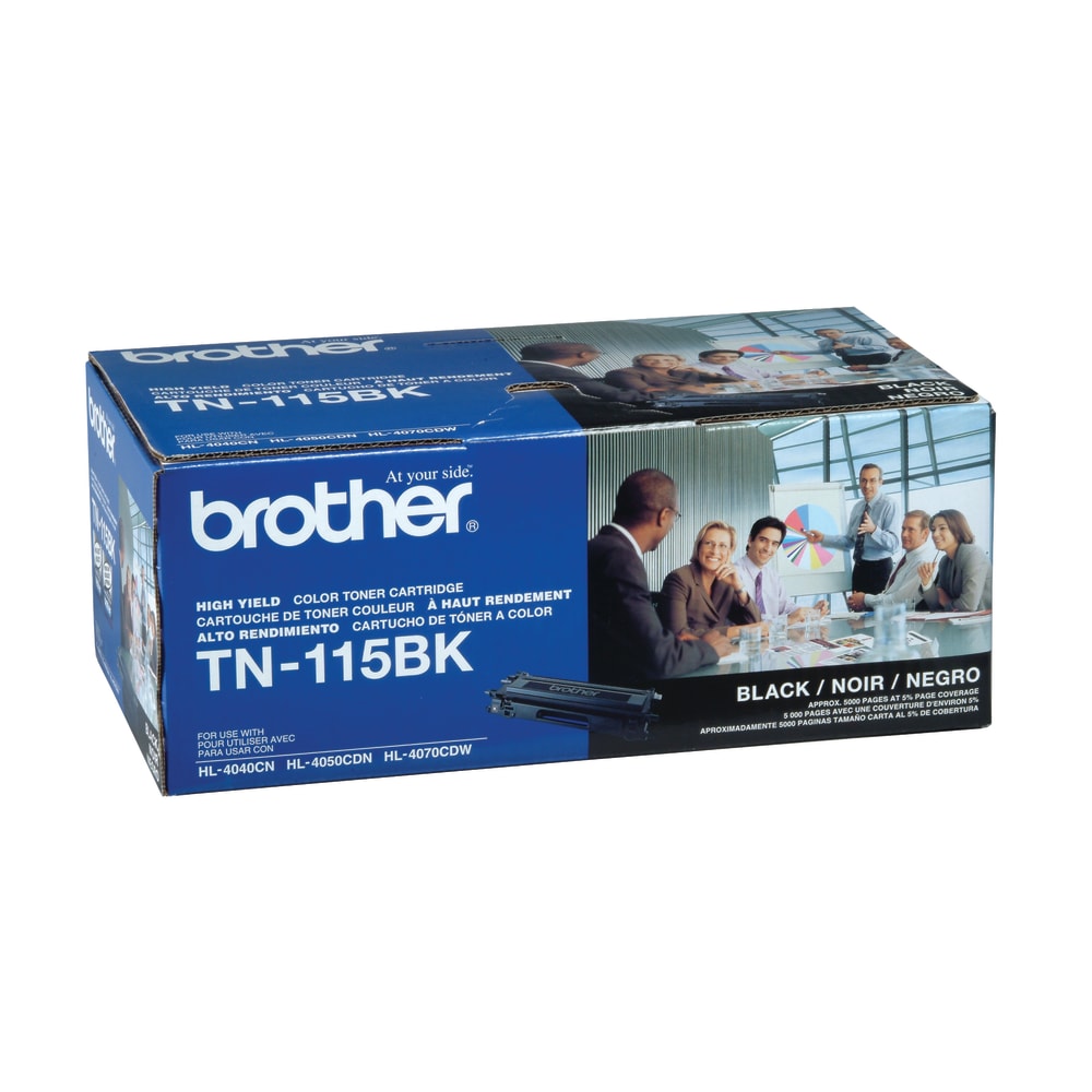 Brother TN-115 Black Toner Cartridge, TN-115BK