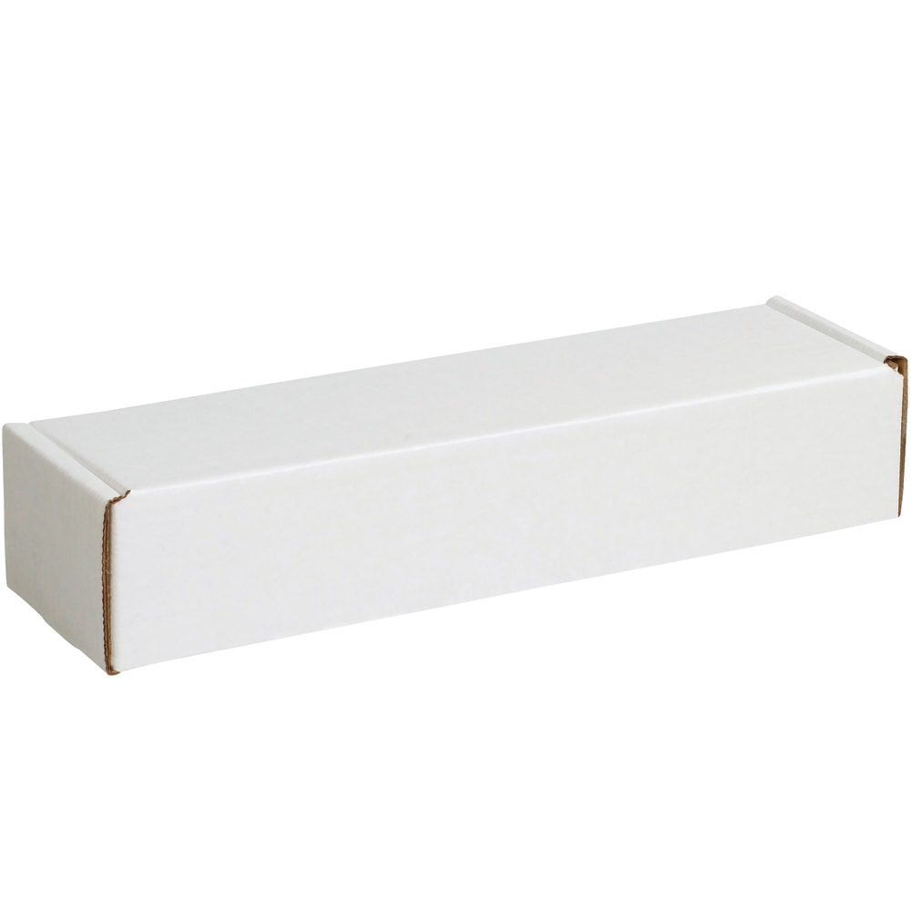 Partners Brand 15in Corrugated Mailers, 2inH x 2inW x 15inD, White, Pack Of 50