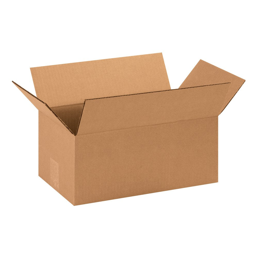 Partners Brand Corrugated Boxes, 14inL x 8inH x 6inW, Kraft, Pack Of 25