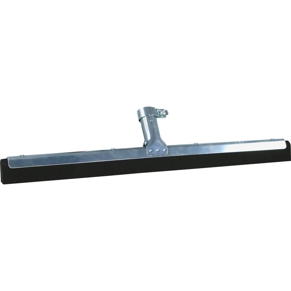Unger WaterWand Standard 22in Squeegee Head - 22in Foam Rubber Blade - Disposable, Sturdy - Black, Silver - 10 / Carton