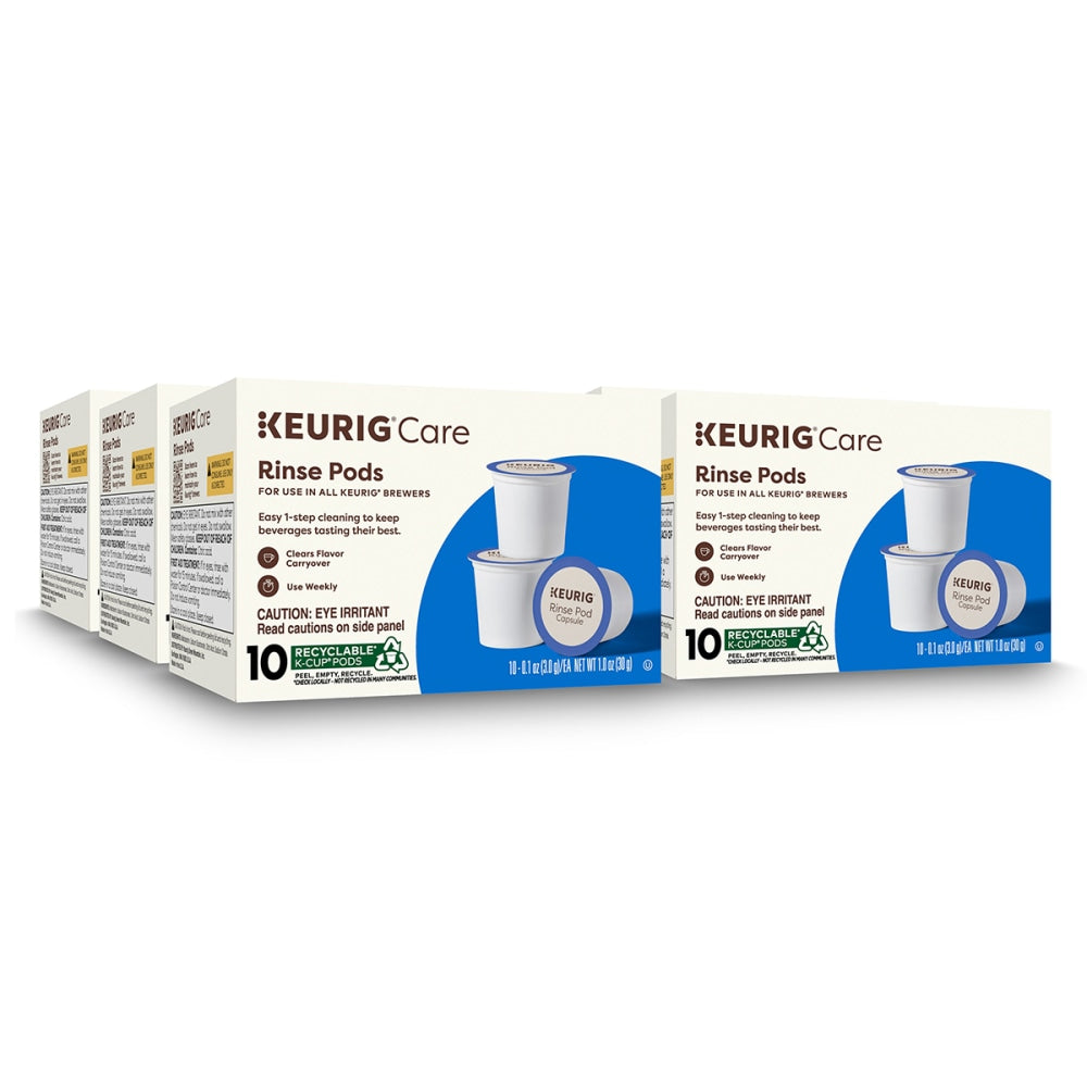 Keurig Care Rinse Pods, 0.1 Oz, Total Qty 60