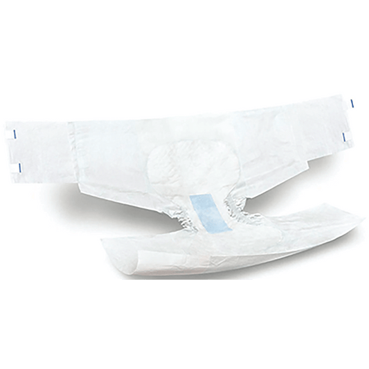Baribrief Bariatric Disposable Briefs, 65 - 94in, White, 8 Briefs Per Bag, Case Of 4 Bags