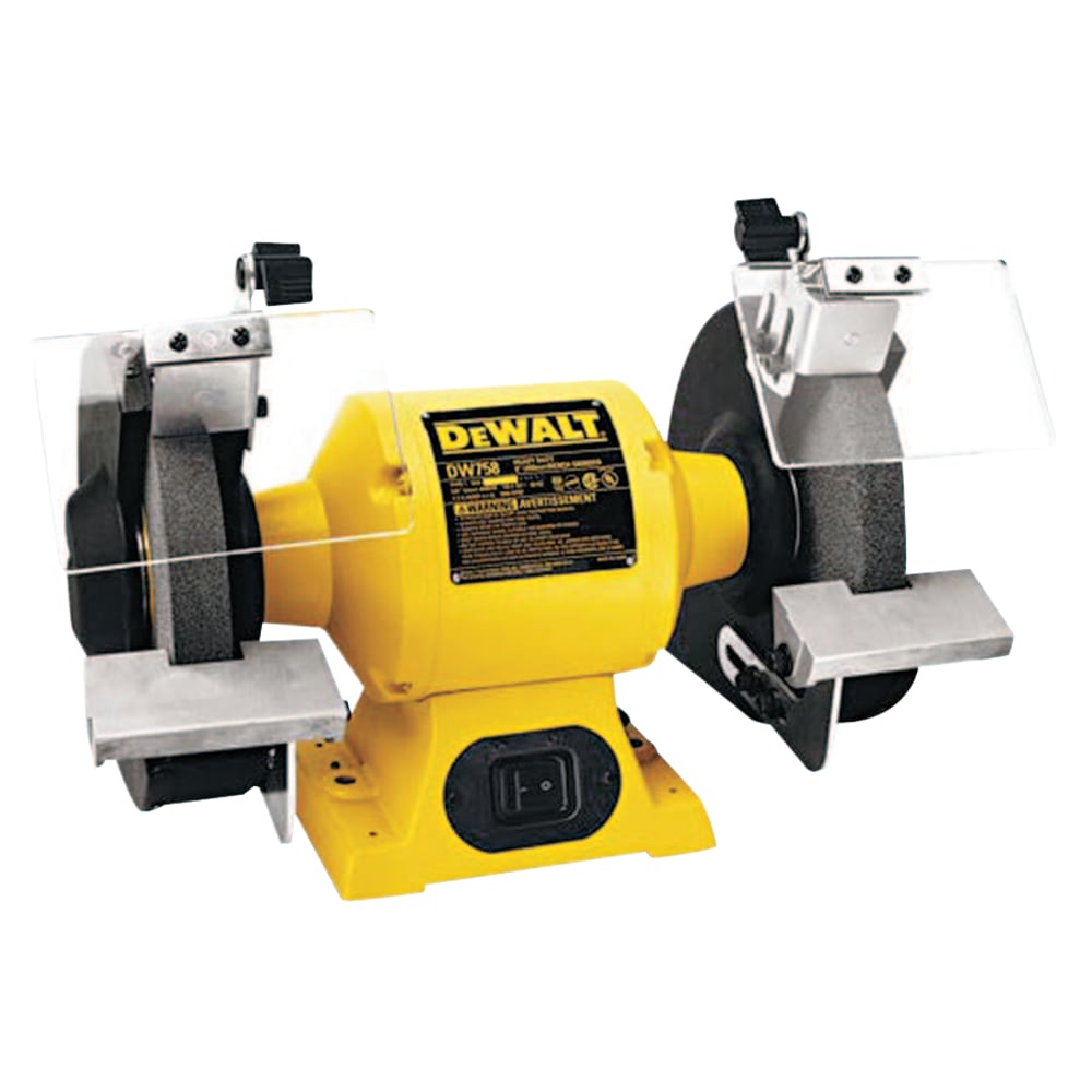 Stanley Bench Grinder, 6 in, 5/8 hp, Phase 1, 3450 RPM