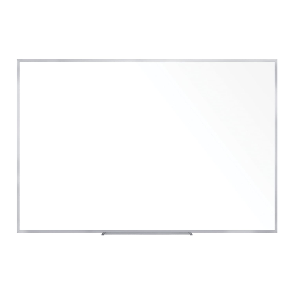 Ghent M2 Non-Magnetic Dry-Erase Whiteboard, 48in x 60in, Satin Aluminum Frame