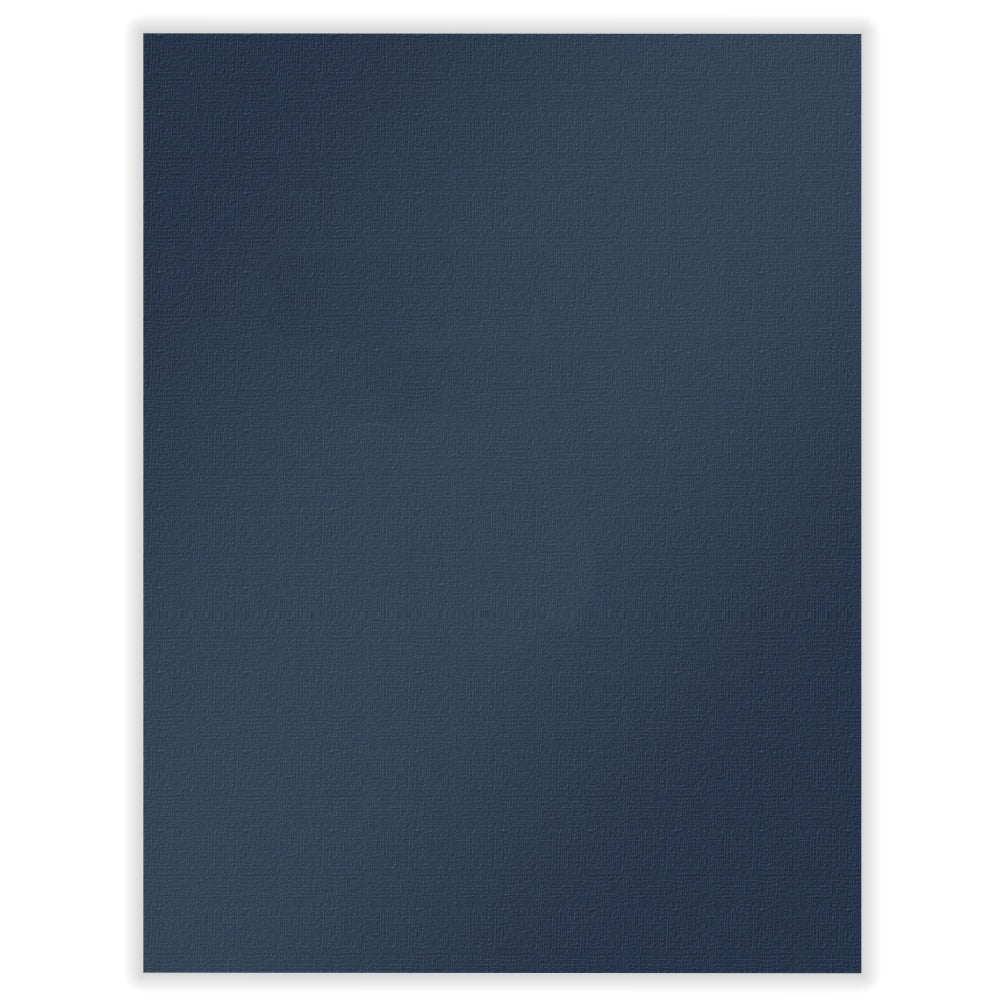 ComplyRight Tax Presentation Folder, One Pocket, Spine, Extendable Tab and BC Slot, Navy Blue, 9in x 11-3/4in, Pack of 50