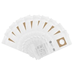Hoover Commercial AH10143 HushTone Upright Vacuum Standard Refill Bags, 4 Qt, White, Pack Of 10